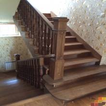Новый проект деревянной лестницы