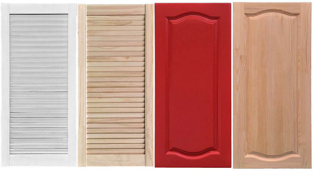 Как устроены деревянные жалюзийные двери